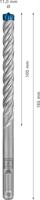 Bosch Accessories EXPERT SDS plus-7X 2608900105 Hamerboor 1 stuks 11 mm Gezamenlijke lengte 165 mm SDS-Plus 1 stuk(s) - thumbnail
