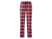 esmara Flanellen dames pyjamabroek (Blauw/rood geruit, XS (32/34)) - thumbnail