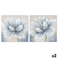 Canvas Home ESPRIT Canvas Hout MDF 40 x 2,5 x 40 cm - thumbnail