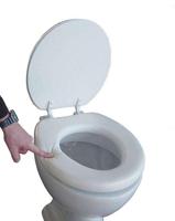 Zachte toiletzitting met een klep - thumbnail