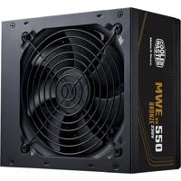 Cooler Master mpe-5501-acabw-3beu mwe bronze v3 psu, atx, 550w, quiet hdb fan - thumbnail