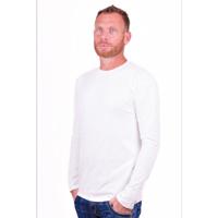 Alan Red Longsleeve stretch round neck Olbia White - thumbnail