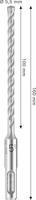 Bosch Accessories 2608707231 Hamerboor 5.50 mm SDS-Plus 10 stuk(s) - thumbnail