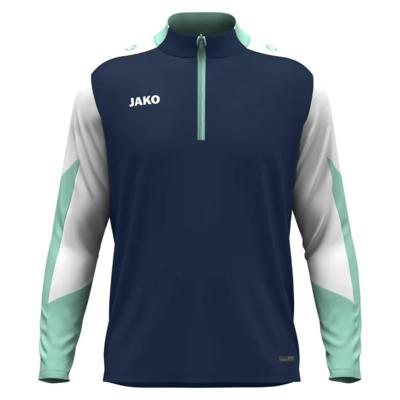 JAKO Dynamic Trainingstrui 1/4-Zip Donkerblauw Wit Lichtgroen JAKO Dynamic Trainingstrui 1/4-Zip Donkerblauw Wit Lichtgroen