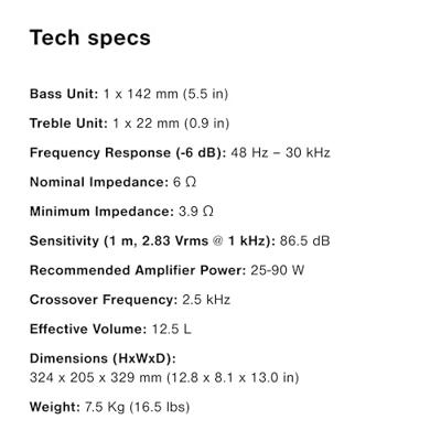 Q Acoustics: 3030c Boekenplank Speakers - 2 Stuks - Claro rosewood - thumbnail