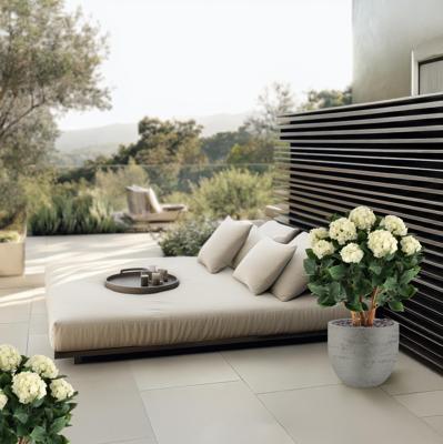 Hortensia UV Kunstplant Deluxe 80cm Creme