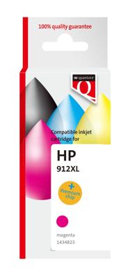 Inktcartridge quantore hp 912xl 3yl82ae hc rood