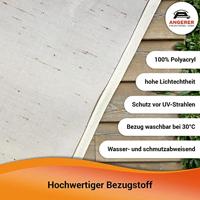 Angerer Klemluifel (Beige, 200 cm breit) - thumbnail