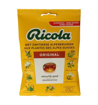 Ricola Original Herbs Suikervrij Zak