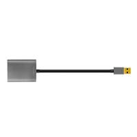 LogiLink UA0232 USB / DVI Adapter [1x USB 3.2 Gen 1 stekker A (USB 3.0) - 1x DVI-bus 24+5-polig] Zwart 10.00 cm - thumbnail