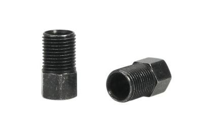 Elvedes klembouten hydro slang hayes m8 (p/10) zwart elv-hy01