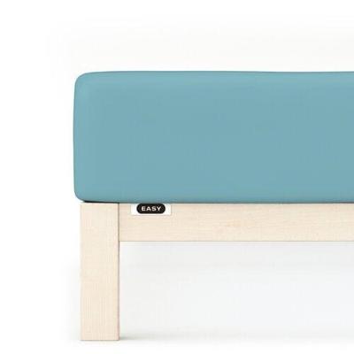 Schlafgut Schlafgut EASY Jersey Elasthan Hoeslaken XL - 180x200 - 200x220 467 Petrol Mid