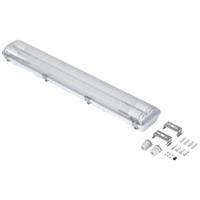 Sygonix LED-kuiplamp voor vochtige ruimte LED-buis T8 44 W Neutraalwit Grijs - thumbnail