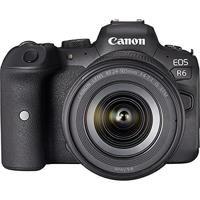 Canon EOS R6 Systeemcamera, Behuizing Met Lens RF 24-105 mm F4-7.1 IS STM, Spiegelloos, 20,1 MP, 4K UHD, 5-Assige Beeldstabilisator, 7,5 cm Vari-Angle LCD II, Zwart - thumbnail