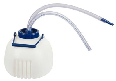 Producten/kwartiermelker 8 liter witblauw Producten/kwartiermelker 8 liter witblauw