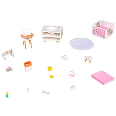 Famosa Mymy city speelhuis, meubelset voor mymy speelkamer met box bed en comode