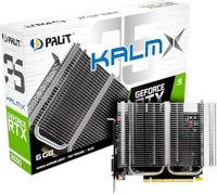 Palit Nvidia GeForce RTX 3050 Videokaart KalmX 6 GB GDDR6-RAM PCIe x16 DisplayPort, HDMI, DVI - thumbnail