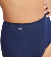 4-pack dames Basic Maxi slips - Blue Summer - katoenen dames taille onderbroeken - thumbnail