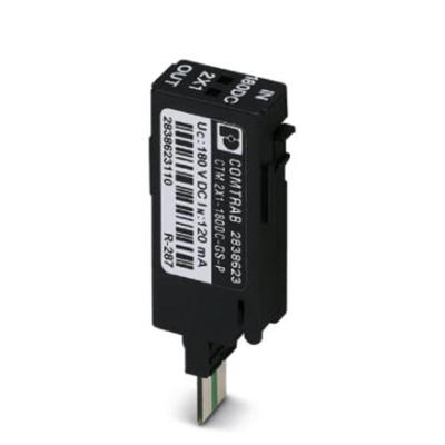 Phoenix Contact 2838623 CTM 2X1-180DC-GS-P Overspanningsveilige stekker Set van 10 stuks Overspanningsbeveiliging voor: Netwerk (LSA) 5 kA 10 stuk(s) Phoenix Contact 2838623 CTM 2X1-180DC-GS-P Overspanningsveilige stekker Set van 10 stuks Overspanningsbeveiliging voor: Netwerk (LSA) 5 kA 10 stuk(s)