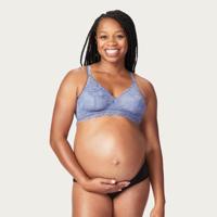 Cake Lingerie Zwangerschapsbh / Meegroeibh Bralette Blauw - thumbnail