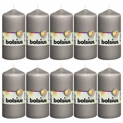 Bolsius Stompkaars Warmgrijs 120/58mm