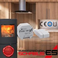 Schabus Draadloze afzuigingsbesturing FDS100 1150 W Wit Certificaten (ventilatie): DIBt - thumbnail