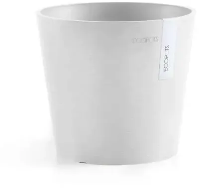 Ecopots Amsterdam Mini Puurwit Ø17 x H14,7 cm