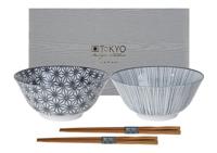 Japanse Serveerset - Tokyo Design Studio Nippon Black - 2-delig - 15.2 x 6.7cm - thumbnail