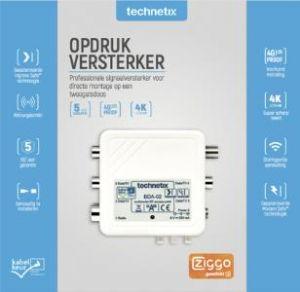 Versterker 5 - 862 MHz 5 Uitgangen Actief Retourpad