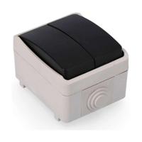 Schakelaar EDM IP44 65 x 80 x 55 mm 6,5 x 8 x 5,5 cm - thumbnail