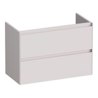 Brauer Inspire - Onderkast Ondiep - 80 cm - met 2 Softclose Lades Greeploos en 1 Sifon Uitsparing - Mat Zand - thumbnail