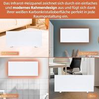 SHX Infraroodpaneel 700 W 14 m² Wit - thumbnail