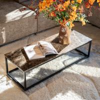 Eleonora Salontafel 'Rico' Marmer, 120 x 45cm - thumbnail