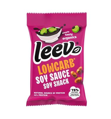 Leev Lowcarb snack soyabonen soya saus bio 45 Gram