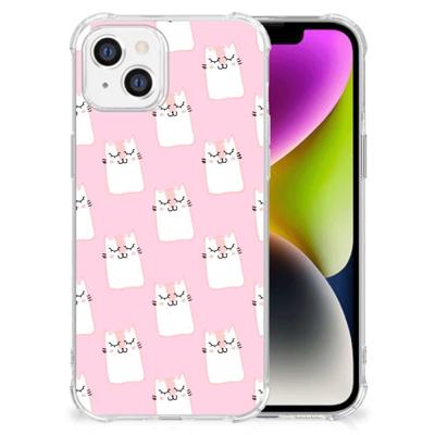 iPhone 14 Case Anti-shock Sleeping Cats iPhone 14 Case Anti-shock Sleeping Cats