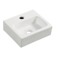 Leto mini fontein 28 x 24, 5 x 9 cm keramiek glans wit - thumbnail