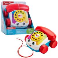 Fisher-Price peutertelefoon - met trektrouw - speelgoedtelefoon - thumbnail