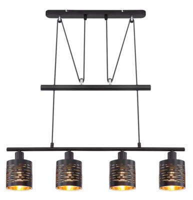 Globo Eetkamer hanglampTunno met 4 kapjes - 15342-4HZ