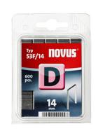 Novus Vlakdraad nieten D 53F/14mm | 600 stuks - 042-0378 - 042-0378 - thumbnail