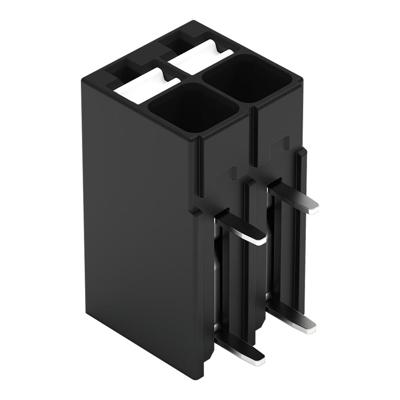 WAGO 2086-1202/300-000 Printklem 1.50 mm² Aantal polen 2 Zwart 1 stuk(s)