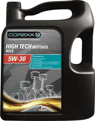 COREXX Motoroil 5w-30 5 l high tech wss