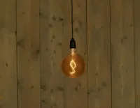 Anna's Collection Solar retro lamp ø15x20cm / incl. fitting/3m aanloopsnoer - thumbnail