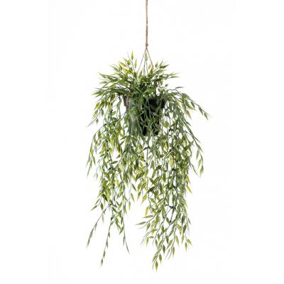 Zijdeplant Hangplant met pot Bamboe kunstplant Driesprong Collection - Driesprong collection