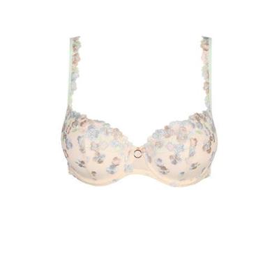 Marie Jo voorgevormde beugelbh Nathy met geborduurde bloemen ecru Marie Jo voorgevormde beugelbh Nathy met geborduurde bloemen ecru