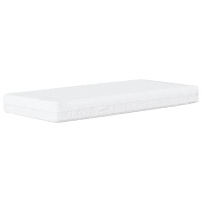 Slaapbank met matras 80x200 cm fluweel lichtgrijs