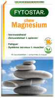 Fytostar Magnesium chew kauwtabletten 45 Kauwtabletten - thumbnail