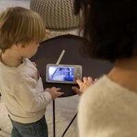 Verbonden videobabyfoon BEABA Zen Night Light wit - thumbnail