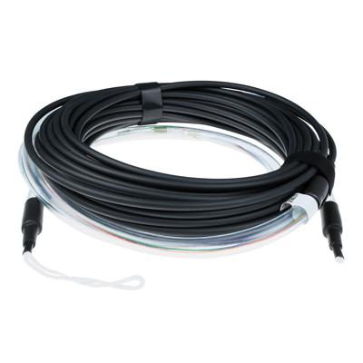 ACT 70 meter Singlemode 9/125 OS2 indoor/outdoor kabel 12 voudig met LC connectoren