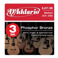 D'Addario EJ17-3D snarenset voor akoestische gitaar (3 sets) - thumbnail