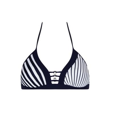 Lise Charmel Triangel Bikinitop - Blauw/Wit ABB2085